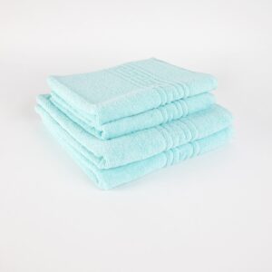 Set 4 prosoape colorate | Greek Border (bleu)